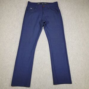 Armani Collezionin Pants Womens 29 Blue J15 Slim Fit Medium Waist Straight Tight